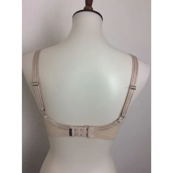 Chantelle Lingerie Bra Lace Stripe Underwire Mesh - Picture 7 of 9